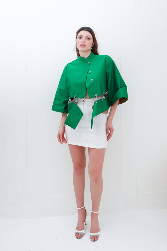 The Jade Accent Jacket